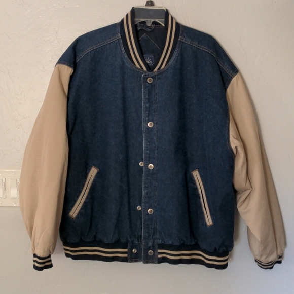 Vintage Other - VINTAGE DENIM BOMBER  STYLE JACKET